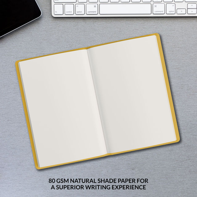 Paperkraft Unruled Debossed PU Notebook (210 x 145mm)
