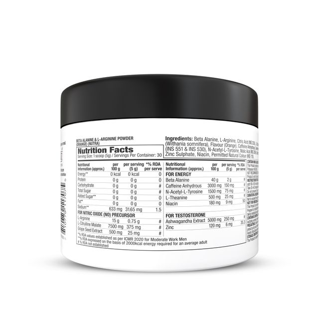Labrada Supercharge Preworkout Orange