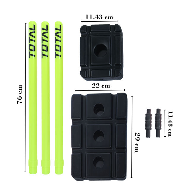 Total Plastic Stump Set with bails
