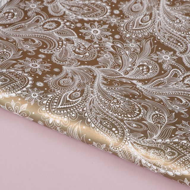 Archies Golden Print Gift Wrap Paper | Pack of 5