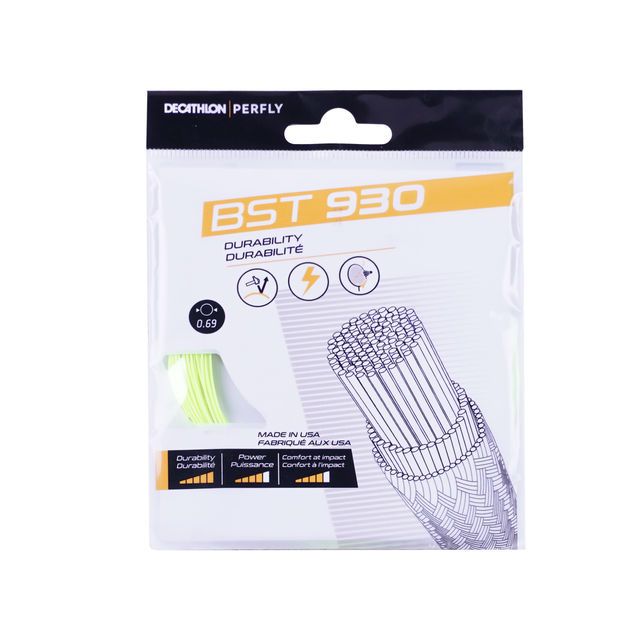 Perfly By Decathlon | Badminton String - Flash Green