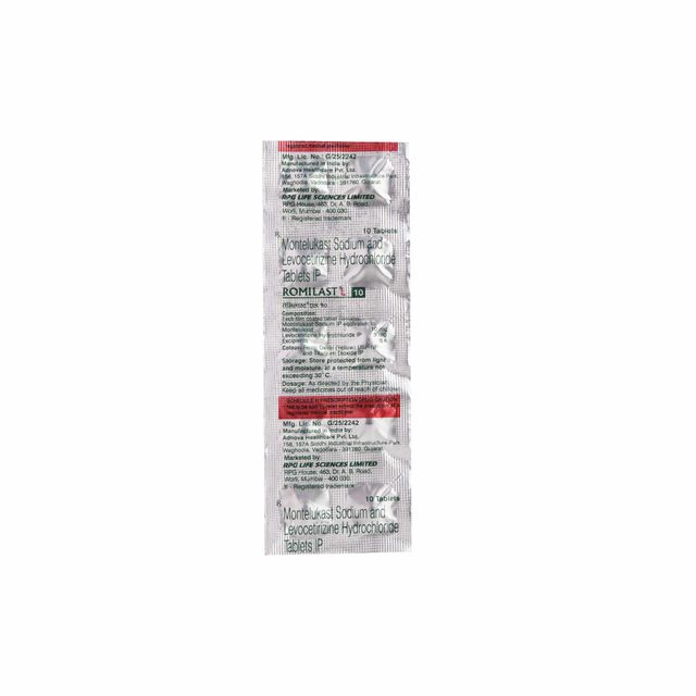 Romilast L 10 Tablets
