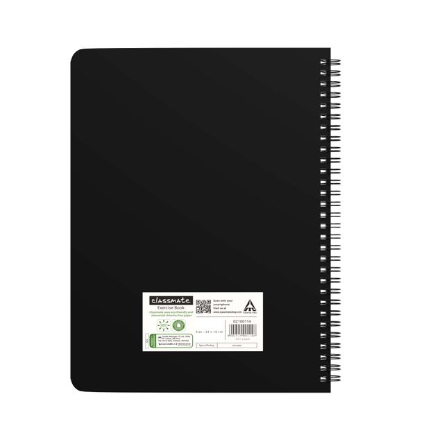 Classmate PULSE Notebook - 240 X 180 mm, 300 Pages, Unruled - Assorted