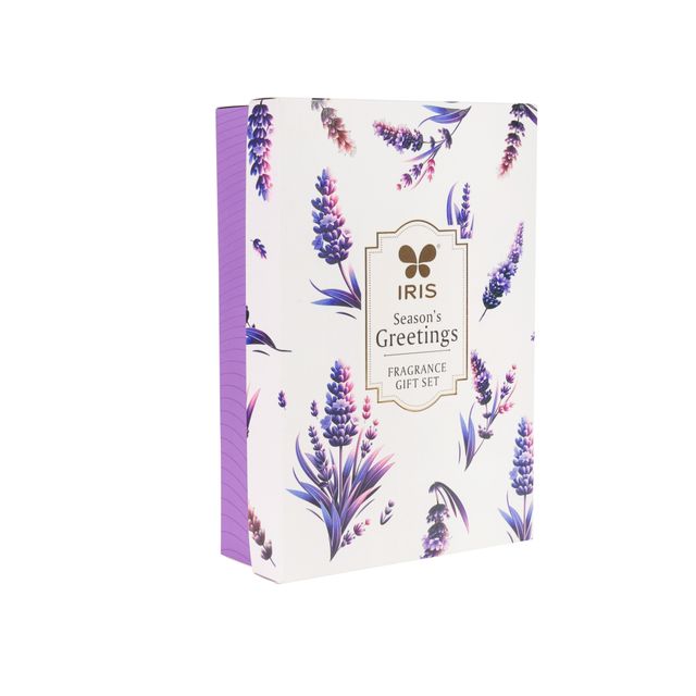 Iris Lavender Gift set with Potpourri and Floaters