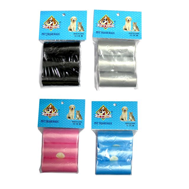 Nootie Poop Bag Pack Of 3-Rolls (15 bags*3 rolls,45 bags)