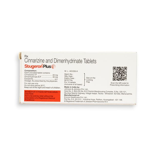 Stugeron Plus Tablet