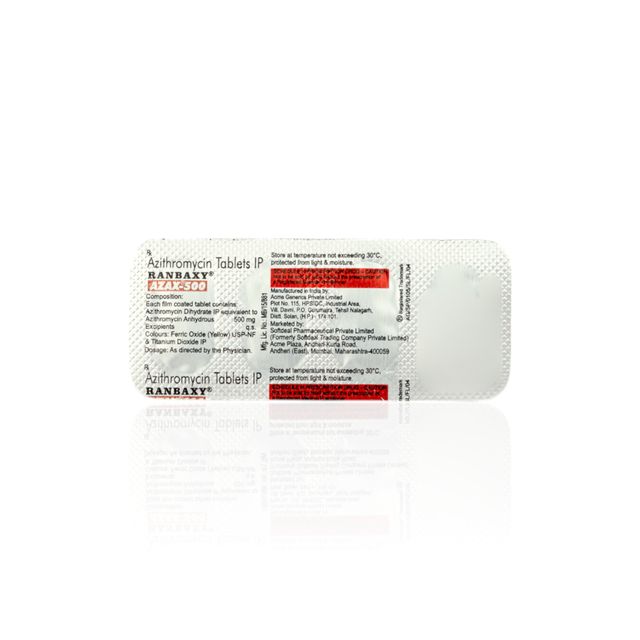 Azax 500 Tablet
