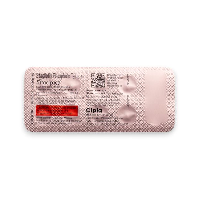 Sitacip 100Mg Tablet