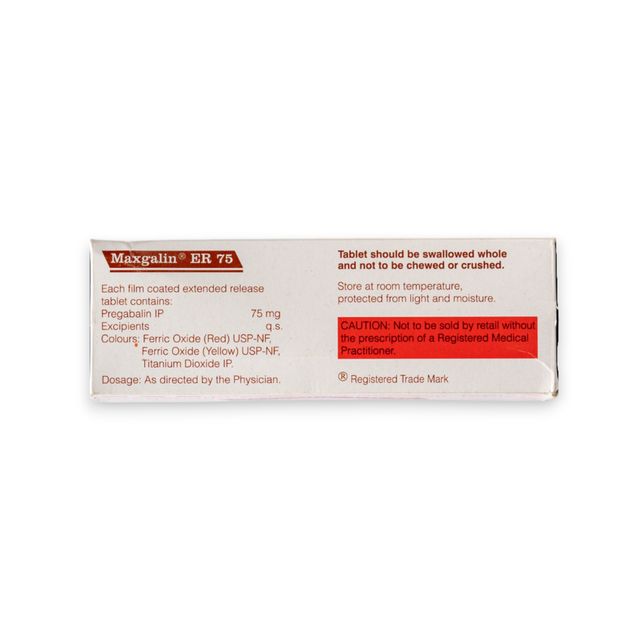 Maxgalin ER 75 Tablet