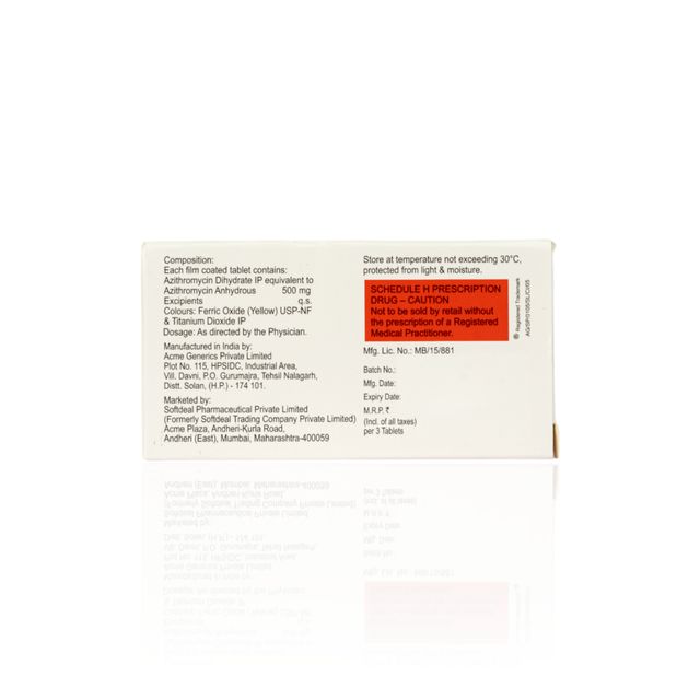 Azax 500 Tablet