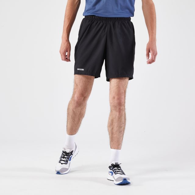 Kalenji By Decathlon | Men Breathable Quick Dry Running Shorts - Black, L