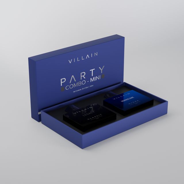Villain Luxury Party Combo | Mini Gift Set For Men| Eau De Parfum | Premium Fragrance Spray