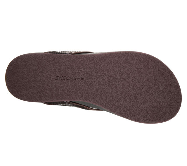 Skechers Mens Pelem Emiro Slipper | Chocolate | UK 9