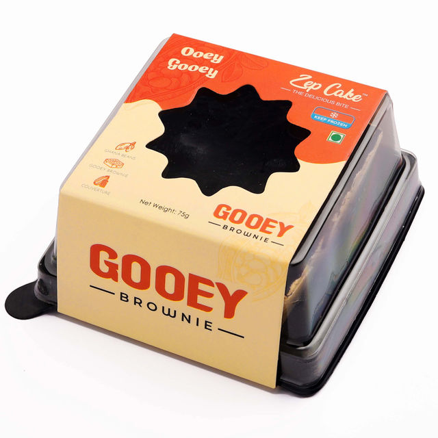 Zep Cake Premium Gooey Brownie 75 g Combo
