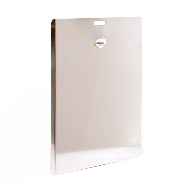Khatana Stainless Steel Platform Chopping Board 35 x 29 Cm