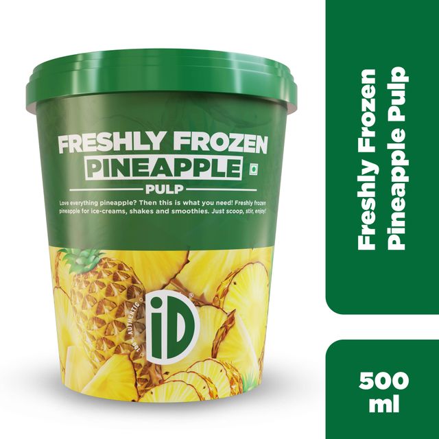 iD Freshly Frozen Pineapple Pulp