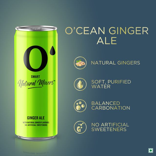 O'Cean Natural Mixer Ginger Ale