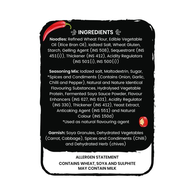 Too Yumm! K-Bomb Hot n Spicy | Ready to cook Instant Noodles | 100% Veg | Korean Noodles 79 g Combo