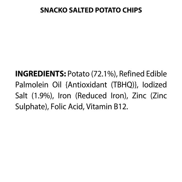 Sundrop Snacko Salted Potato Chips