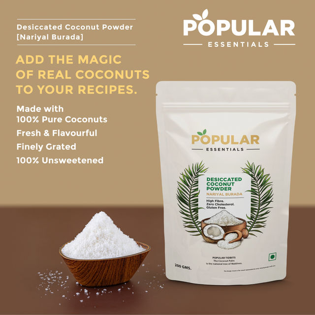Popular Essentials Dessicated Coconut