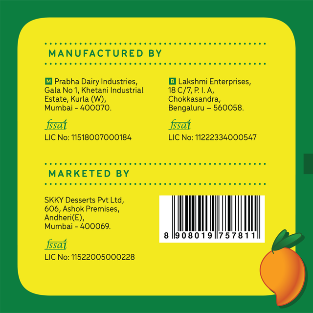 Go Zero Mango Duet Low Calorie Guilt Free Ice Cream Stick