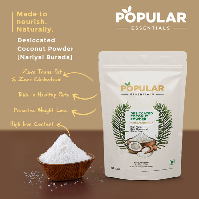 Popular Essentials Dessicated Coconut
