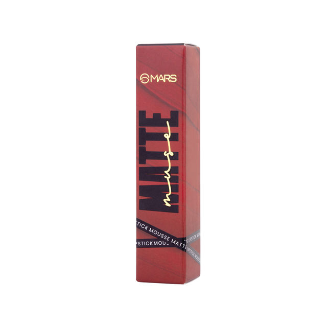 MARS Cosmetics Matte Muse Mousse Lipstick (3ml) (08-BOSS GIRL) with Doe-Foot Applicator