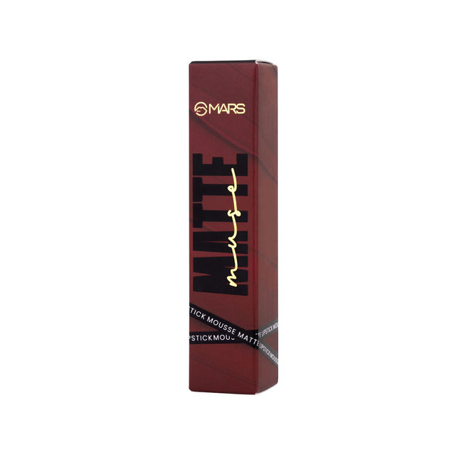 MARS Cosmetics Matte Muse Mousse Lipstick (3ml) (11-SHOW STOPPER) with Doe-Foot Applicator