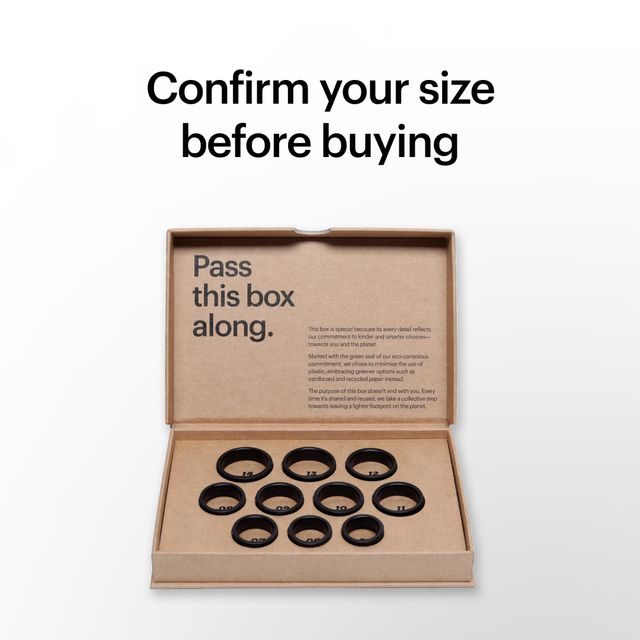 Ultrahuman Ring Air Sizing Kit - Size First Before You Buy - Choose From 10 Sizes - Sizes 5 To 14
