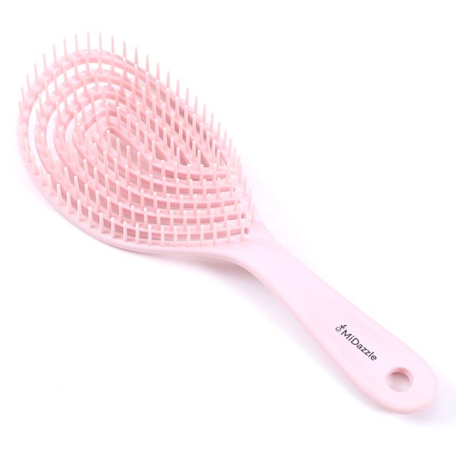 Midazzle Premium Classic Pink 3D Hair Brush M320 Mihb0014
