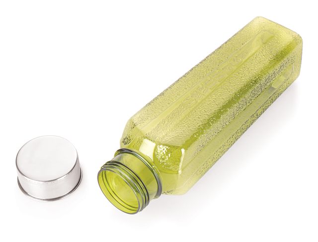 Steelo Mini Squarish Bottle - 500 Ml (Assorted Colours)