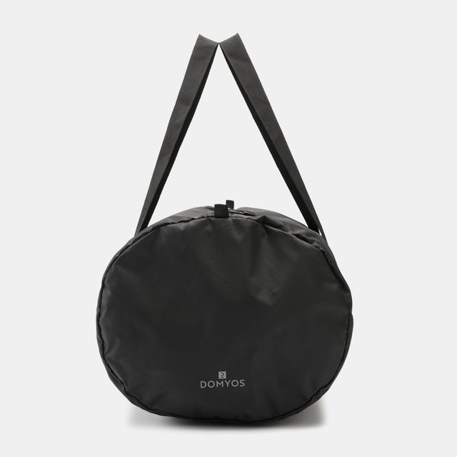 Decathlon Unisex Solid Polyester 30 L Top Handle Duffle Bag | Black - Free Size