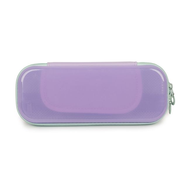 Qips Zip Closure Mermaid Printed Pencil Holder Case - 38100-D