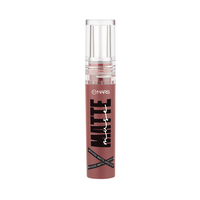 MARS Cosmetics Matte Muse Mousse Lipstick (3ml) (05-EMPRESS) with Doe-Foot Applicator