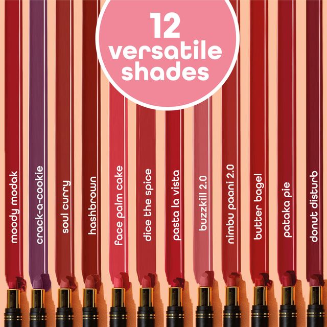 LoveChild Masaba | Pocket Lipstick Combo 2 | Nimbu Pani 2.0 + Soul Curry + Moody Modak