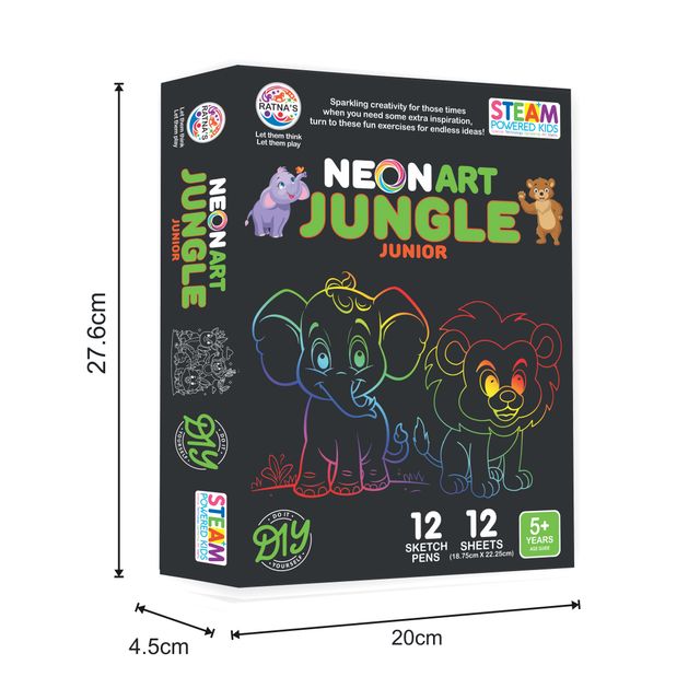 Ratna's Neon Art Jungle Jr 0xc001b6d2e8 (Assorted)