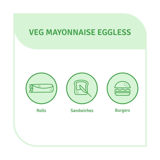Veeba Veg Mayonnaise Eggless