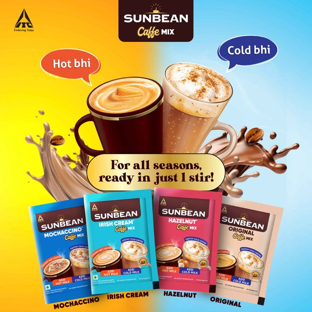 Sunbean Café Mix - Hazelnut Café Style Coffee
