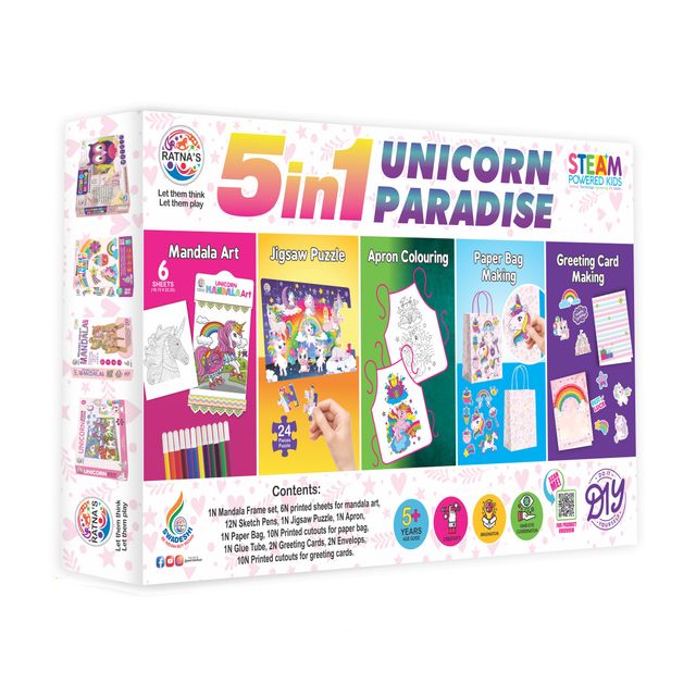 Ratna's 5 In 1 Unicorn Paradise | Assorted