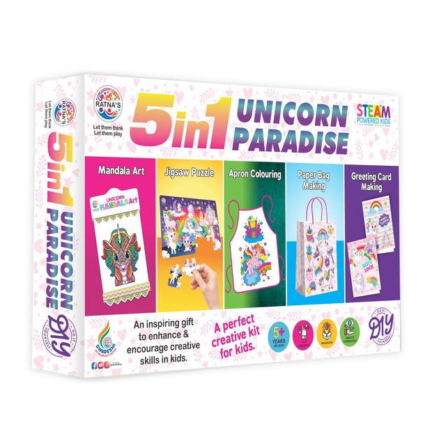 Ratna's 5 In 1 Unicorn Paradise | Assorted