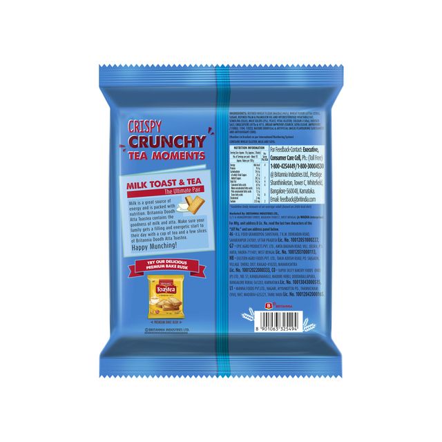 Britannia Toastea Milk Rusk 182 g Combo