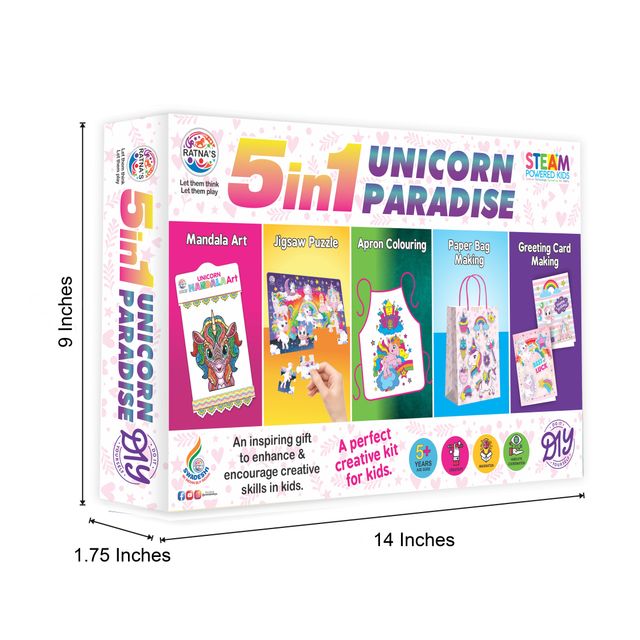 Ratna's 5 In 1 Unicorn Paradise | Assorted