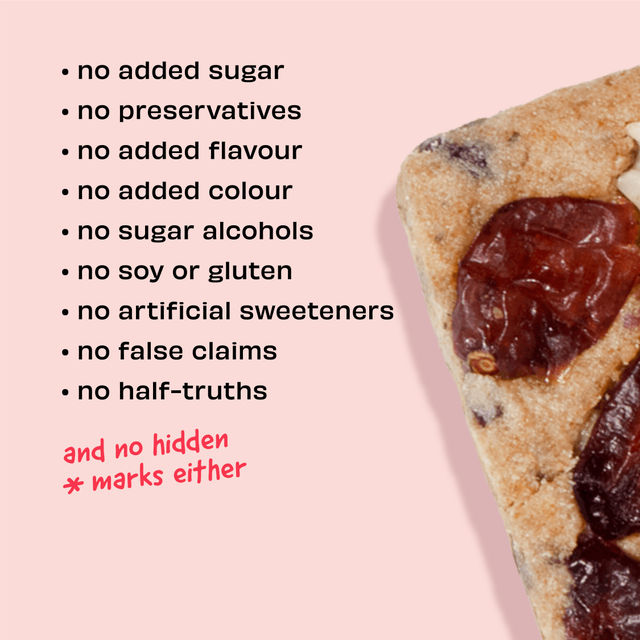 The Whole Truth Cranberry Protein Bar 27 g Combo