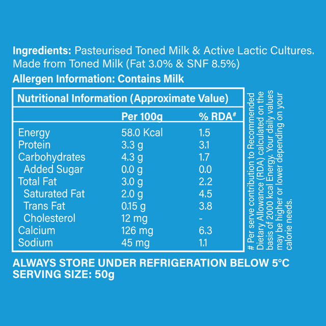 Heritage Total Curd Tub