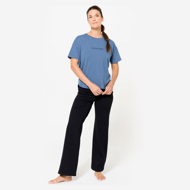 Decathlon Women's T-Shirt | Dark Blue - XL
