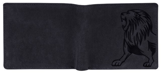 Urban Forest Men's Leo Vintage Leather Wallet | Black