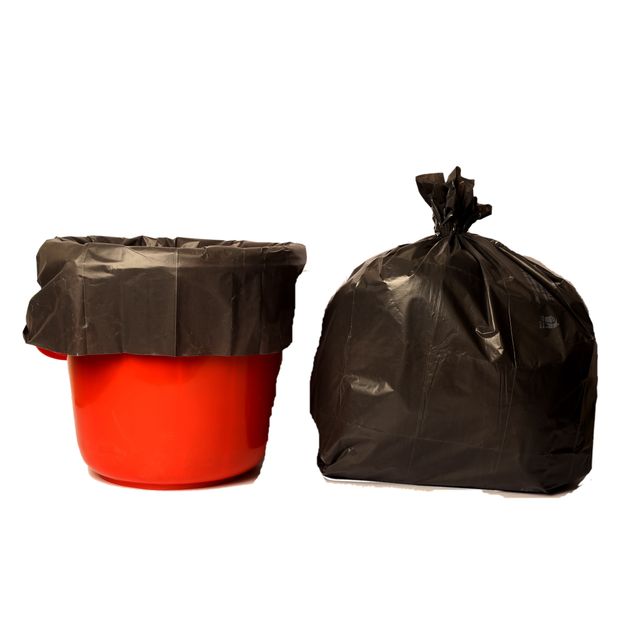 Kcofoil Small Garbage Bag | 17 x 19 | 14 Bags - 120 Micron