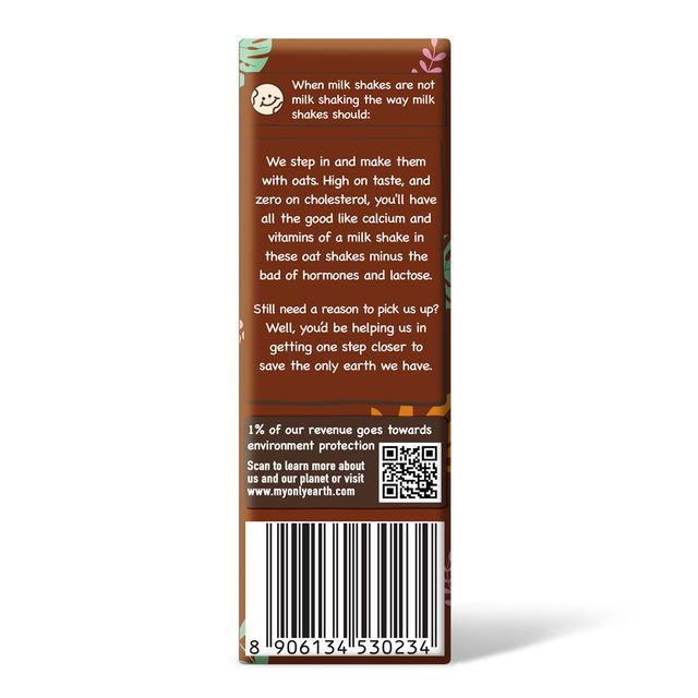 Only Earth Belgian Chocolate Oat Drink