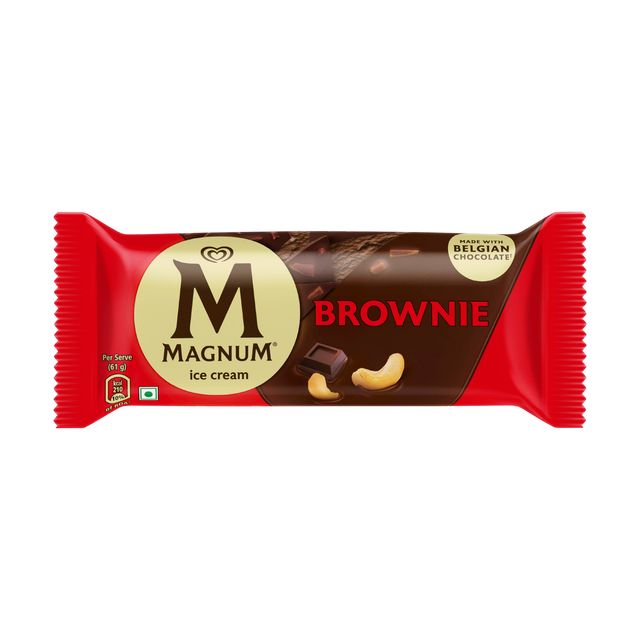 Kwality Wall's Chocolate Brownie Ice Cream Stick | Pouch 61 g Combo