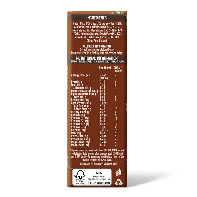 Only Earth Belgian Chocolate Oat Drink